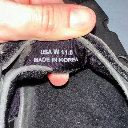 Z-Coil Sidewinder Strappy Sandals Black Shoes Women Size 11 Pain Releif Footwear