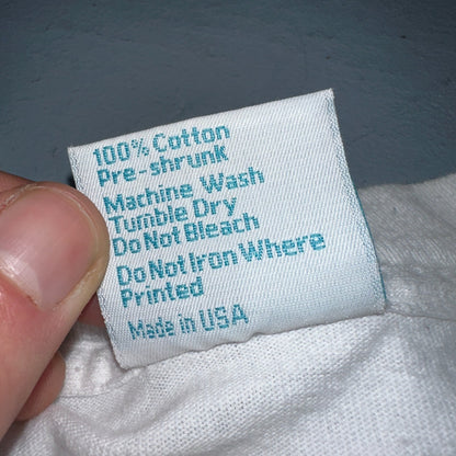 Pop Art 50 Years VTG T Shirt Peacock Banner Rare Single Stitch XL Rockabilly