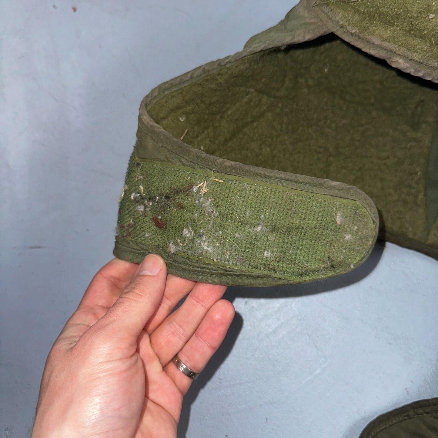 Mil Spec 1982 Hat Cap Cold Weather Insulating Helmet Liner Sn72-6030 Size 7-1/2