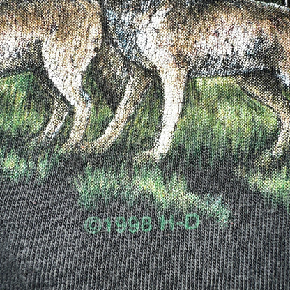 VTG Harley Davidson Shirt Mens XL Wolf Pack Short Sleeve Miami Florida Chopped