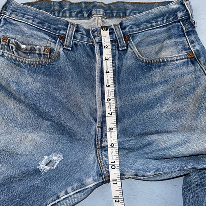 Levis 501 Vintage 80s Redline Selvedge USA XX Jeans Med Wash 32x36 Act 29x32