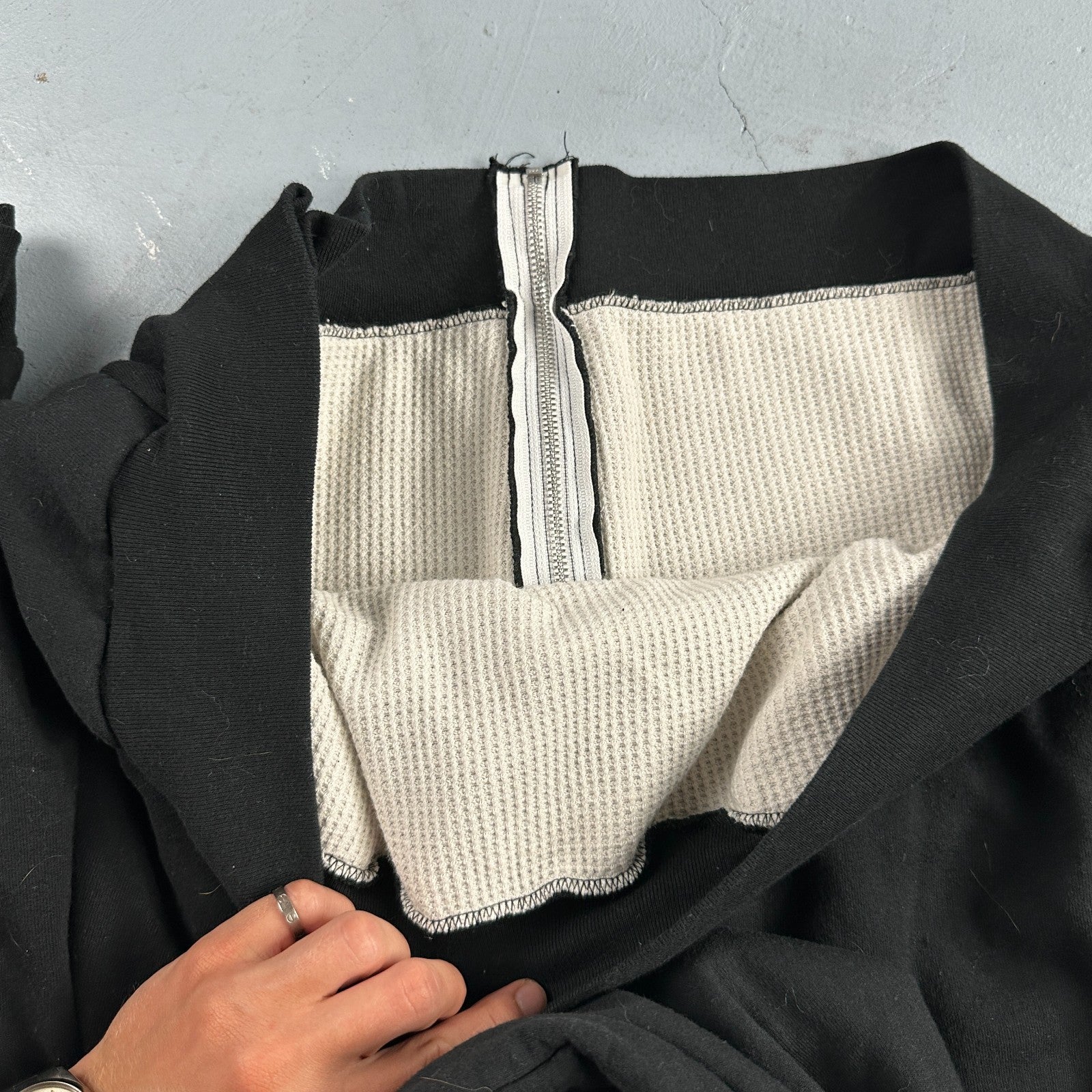 Camber II 2XL Chill-Buster Waffle Knit Heavyweight Thermal Black Double Face VTG