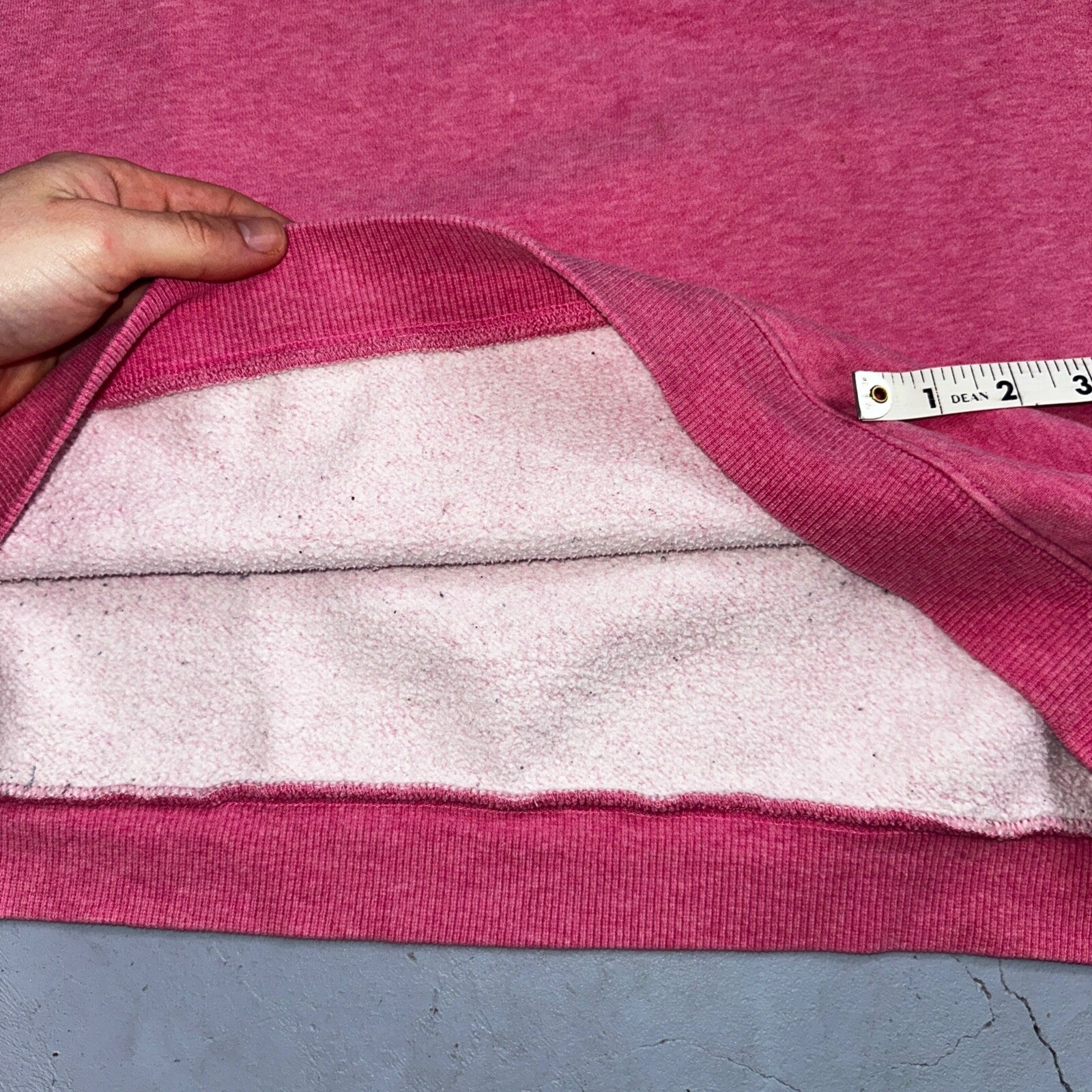 Big Dogs Vintage Sweatshirt Womens XL Pink Crewneck Pullover Embroidered Y2k