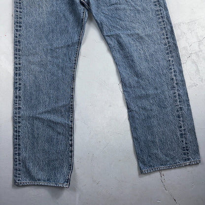 Levis 501 Y2K XX Straight Leg Jeans Blue VTG Light Wash 40x32 Act 40x30