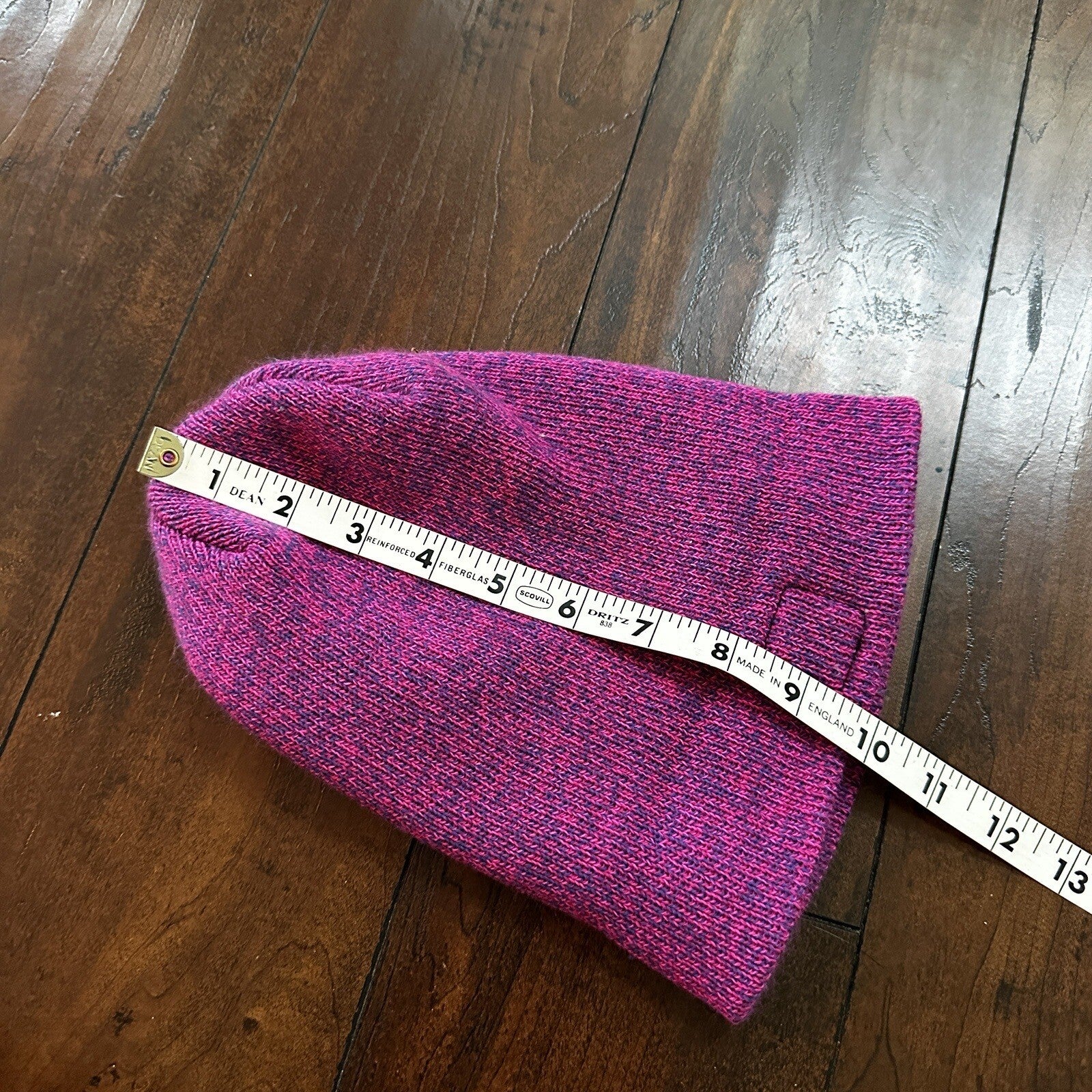 H&M Cool Cats Sweet Heart Knit Beanie Cute Winter Rare Pink Purple Girls