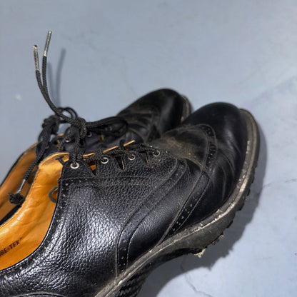 VTG Nike Kempshall Last Golf Shoes Mens 10 Black 90s 1998 Tiger Era Needs Clean