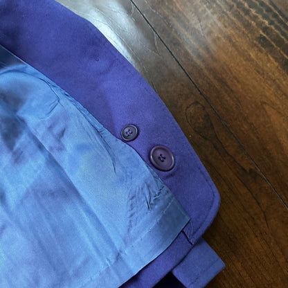 VTG Pendleton Women’s 100% Virgin Wool Purple Blazer Jacket USA Size 8 Skirt Set