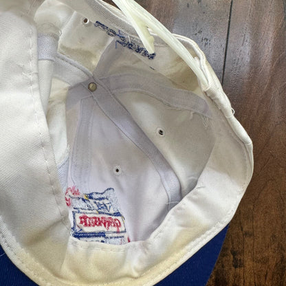 Grayback Trucker Vintage Hat Cap Snapback 1994 90s Blue White Cars Nascar Sports