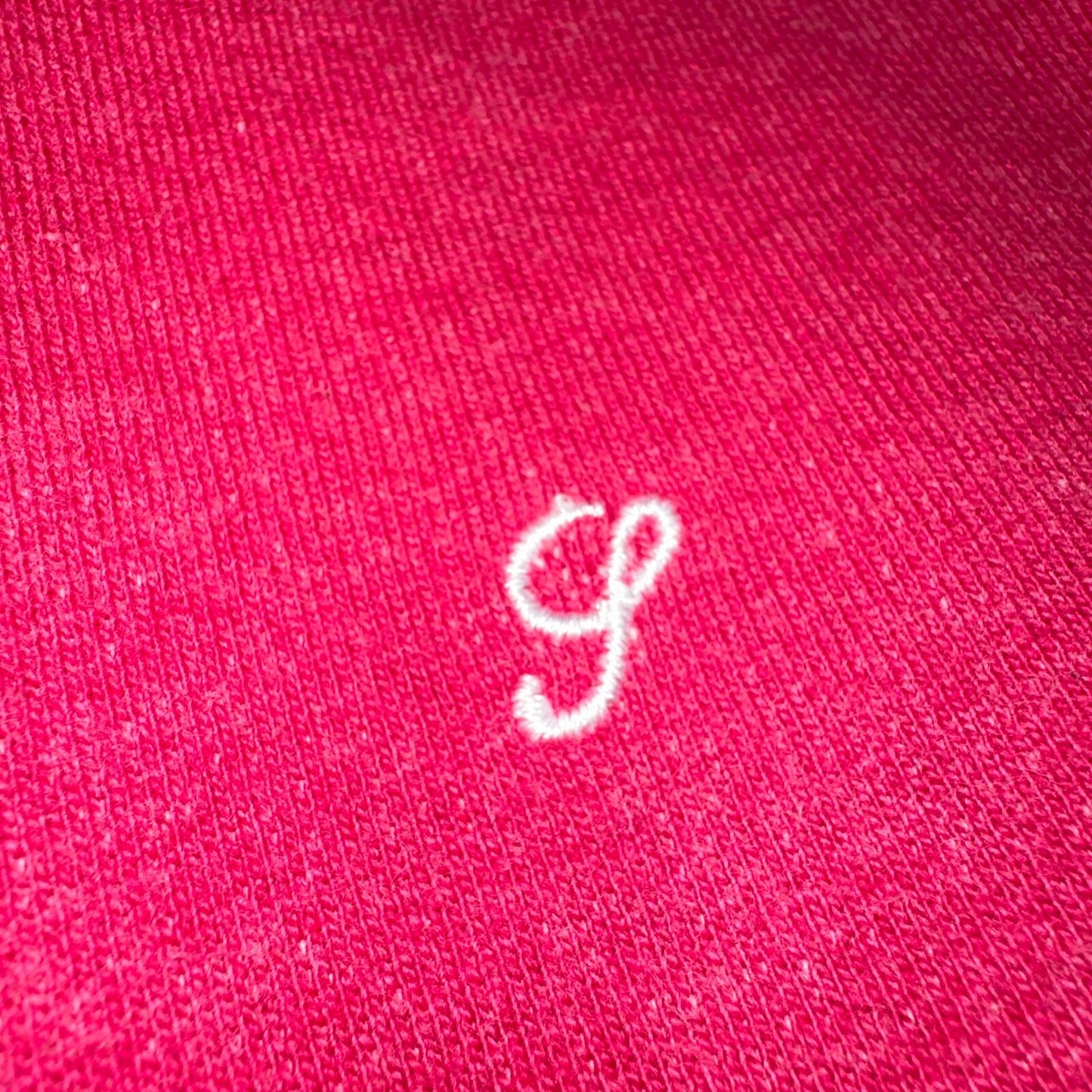 Supreme Pink Script Log Sweater Large Knit Box Logo Simple Subtle Raglan