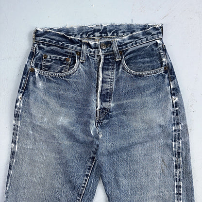 Levis 501 Big E Vintage 60s Redline Selvedge USA XX 1960s Jeans 66 Act 26x31