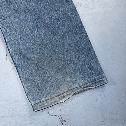 Levis 501 Vintage 90s XX Straight Leg Jeans Y2K Light Wash 40x36 Act 38x31