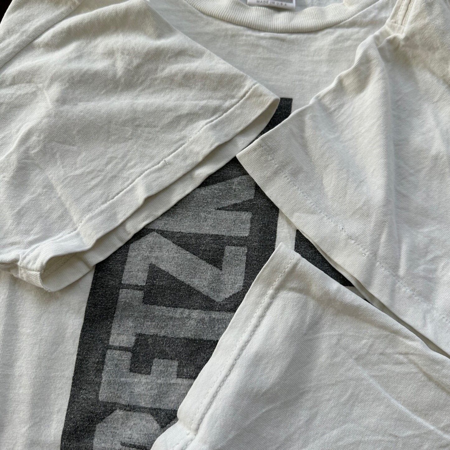 Nike Wayne Gretzky Did It Vintage T Shirt 90s Gray Tag Small Hockey Sports Ice