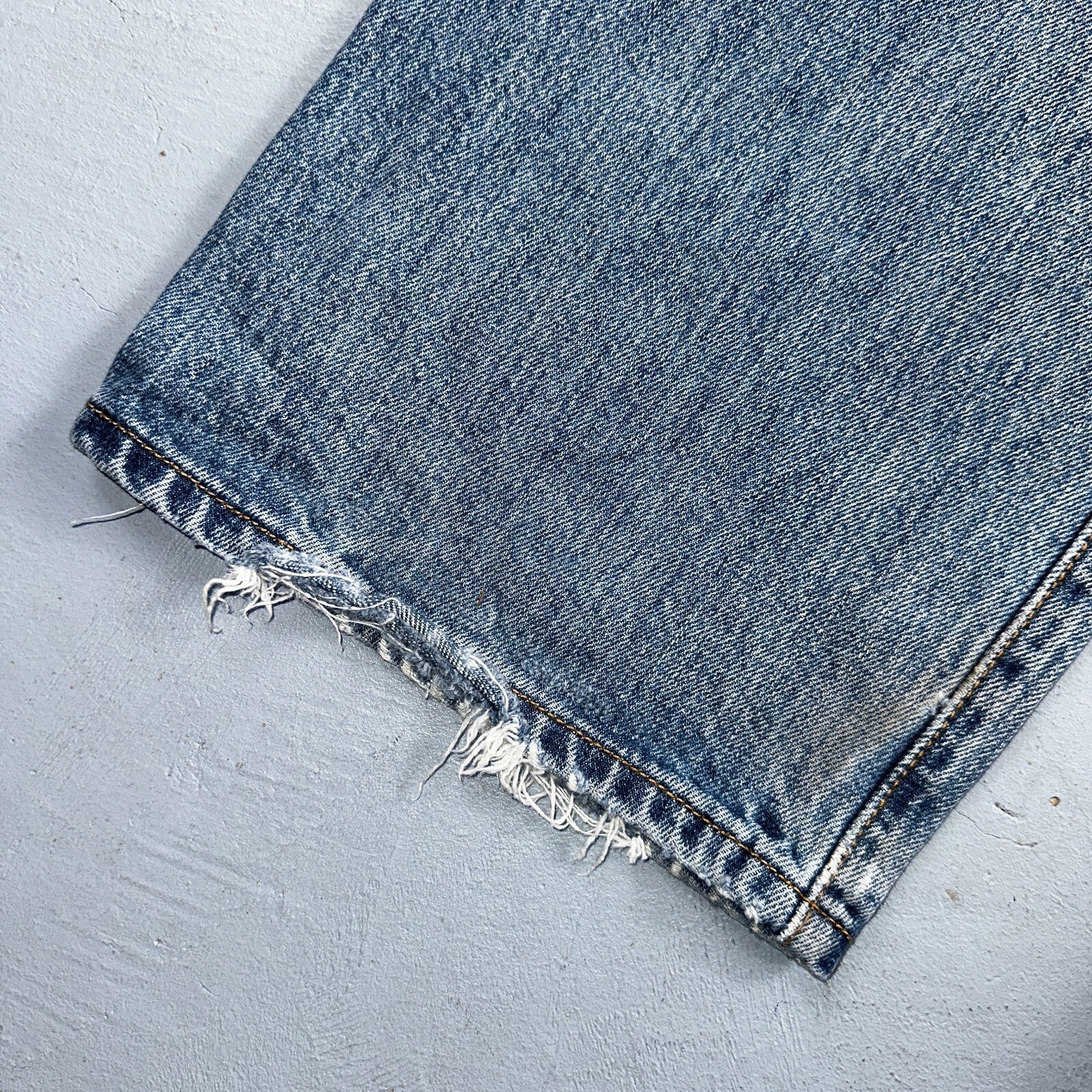 Levis 501 Vintage 90s XX Straight Leg Jeans Y2K Light Wash 38x32 Act 38x32