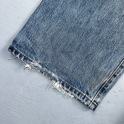 Levis 501 Vintage 90s XX Straight Leg Jeans Y2K Light Wash 38x32 Act 38x32