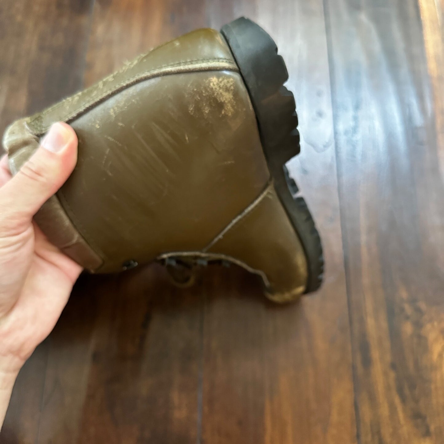 VTG Dunham Men’s 7? Tyrolean Mountain Hiking Boots Vibram Sole Italy