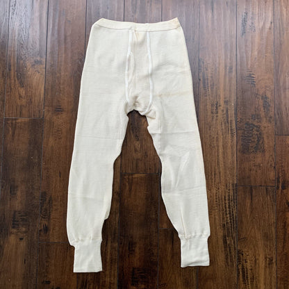 Vintage Atlas Flamebeaters Thermal Pants Mens Cotton Steve McQueen Movie 70s