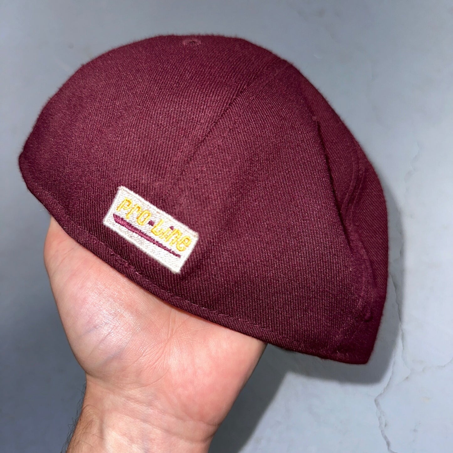 Vintage Plain Logo Pro-Line Pro Model 7 1/4 Boston College BC Eagles FITTED Hat