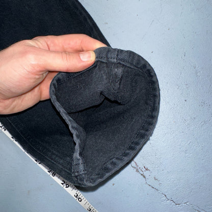 Anchor Blue Jeans Men’s 33x32 Black Original Relaxed Straight Leg Vintage Y2K