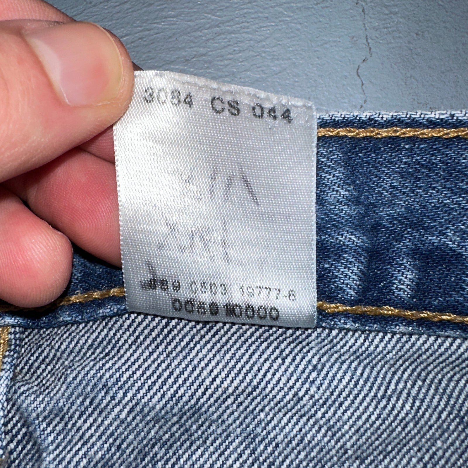 Levis 501 Vintage Y2K XX Straight Leg Jeans Blue Med Wash 35x33 Act 34x29