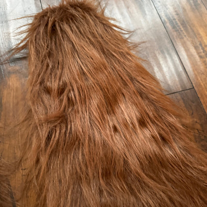 Hot Costume Pair Faux Fur Leg Warmers Womens Party Sexy Chewbacca Cute VTG