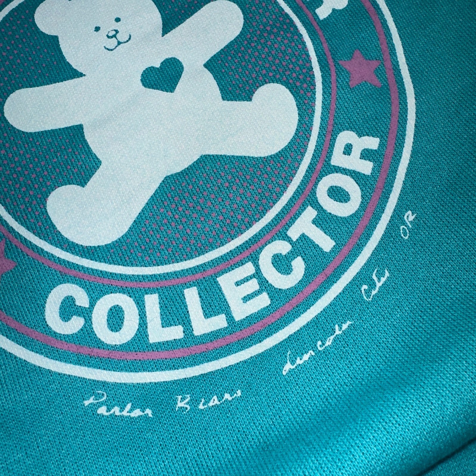 Hanes VTG Parlor Bears Crew Neck Sweatshirt Teddy Bear Collector TY 1980s XL