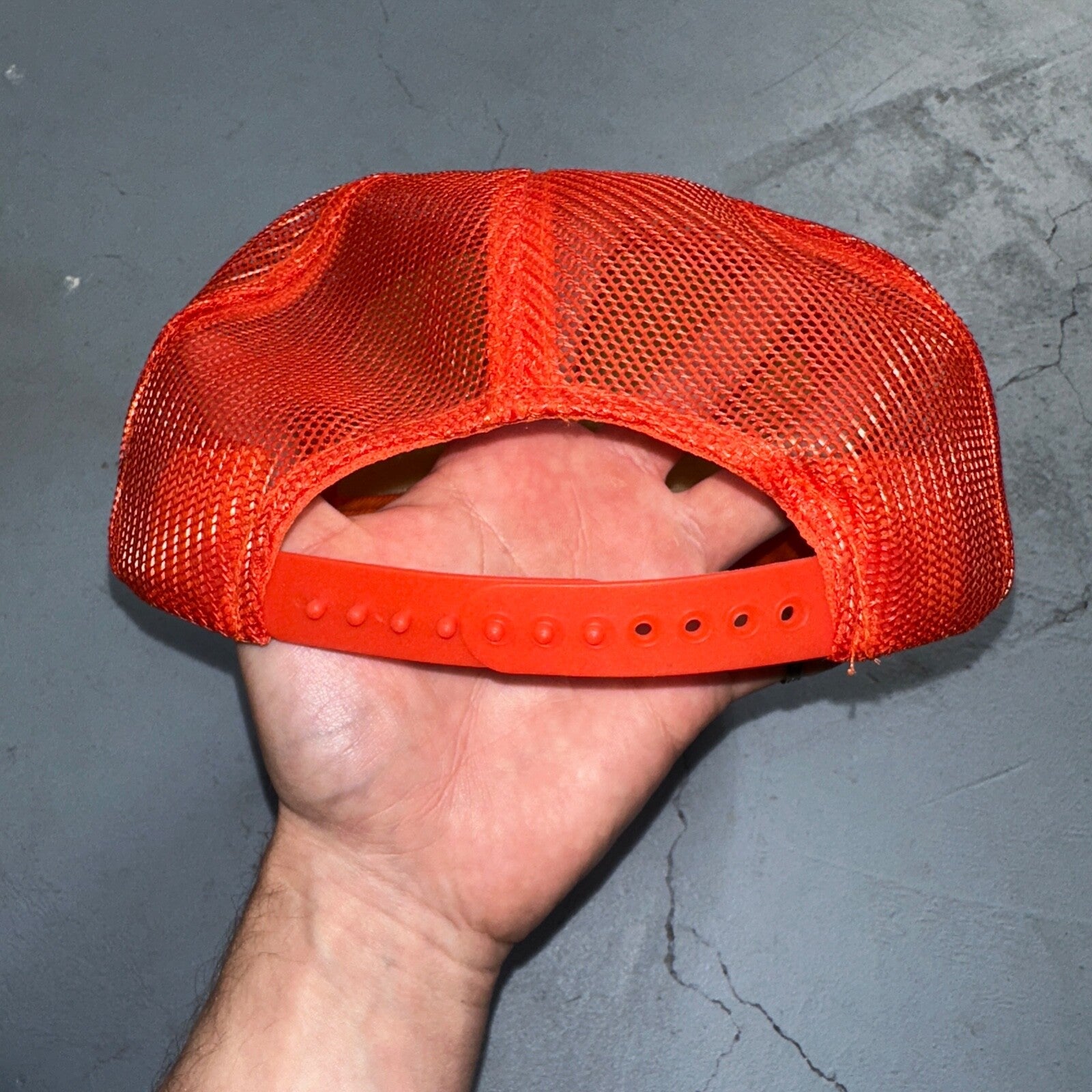 OSU Oregon State Beavers VTG Hat Cap Snapback Orange White 80s PDX Corvallis