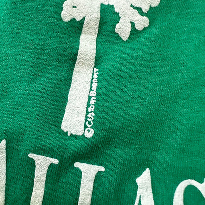 Dallas Oregon Vintage T Shirt Green Lucky Style 80s Hanes USA PDX Portland