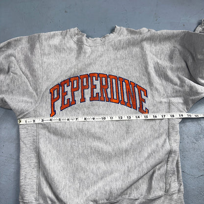 VTG 90s Champion Reverse Weave Crewneck Sweatshirt USA Pepperdine California