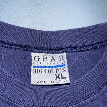 Phoenix University USA UOP Y2K VTG T Shirt Navy Champion Style College Preppy