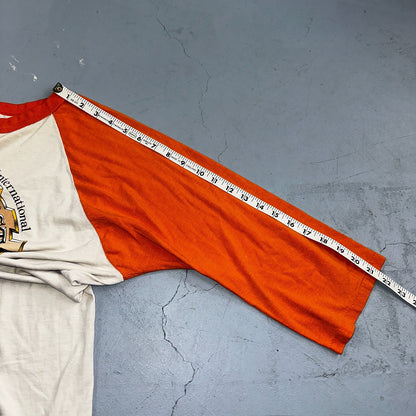 Vintage 1985 Albuquerque New Mexico Balloon Fiesta T-Shirt XL Raglan RARE 80s