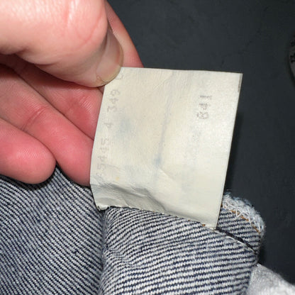 Levis 501 Vintage 80s USA XX Straight Leg Jeans Blue Dark Wash 46x30 Act 40x27