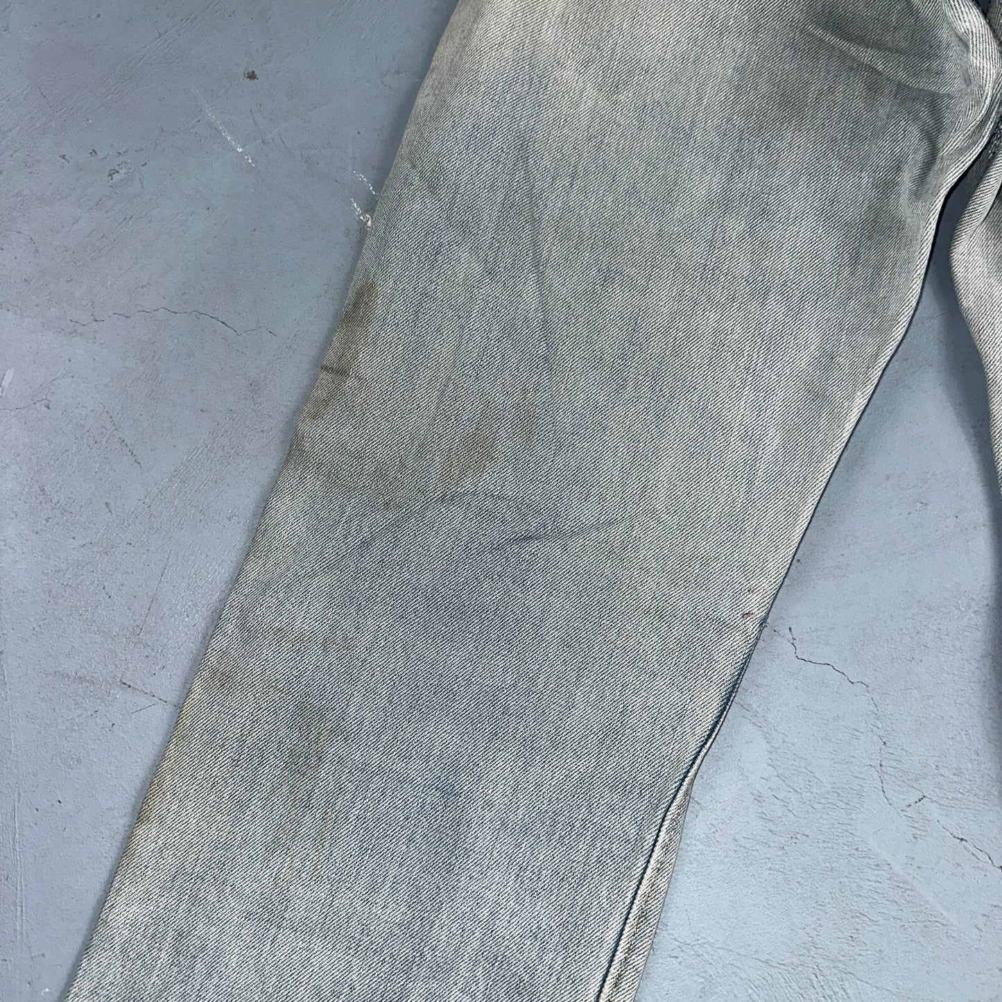 Levis 505 VTG 70s SS Redline Selvedge USA XX Jeans Light Wash Talon Act 29x34