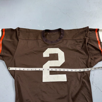 VTG NFL Cleveland Browns 1970s Starter Champion Jersey Football 2 #2 Orange