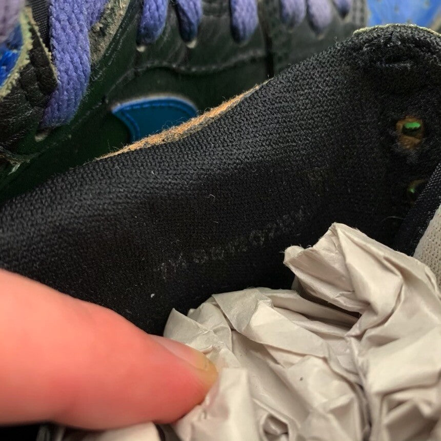 Nike OG 1985 Air Jordan 1 Royal Black Blue Rare Vintage 85 Chicago 7.5 Bred