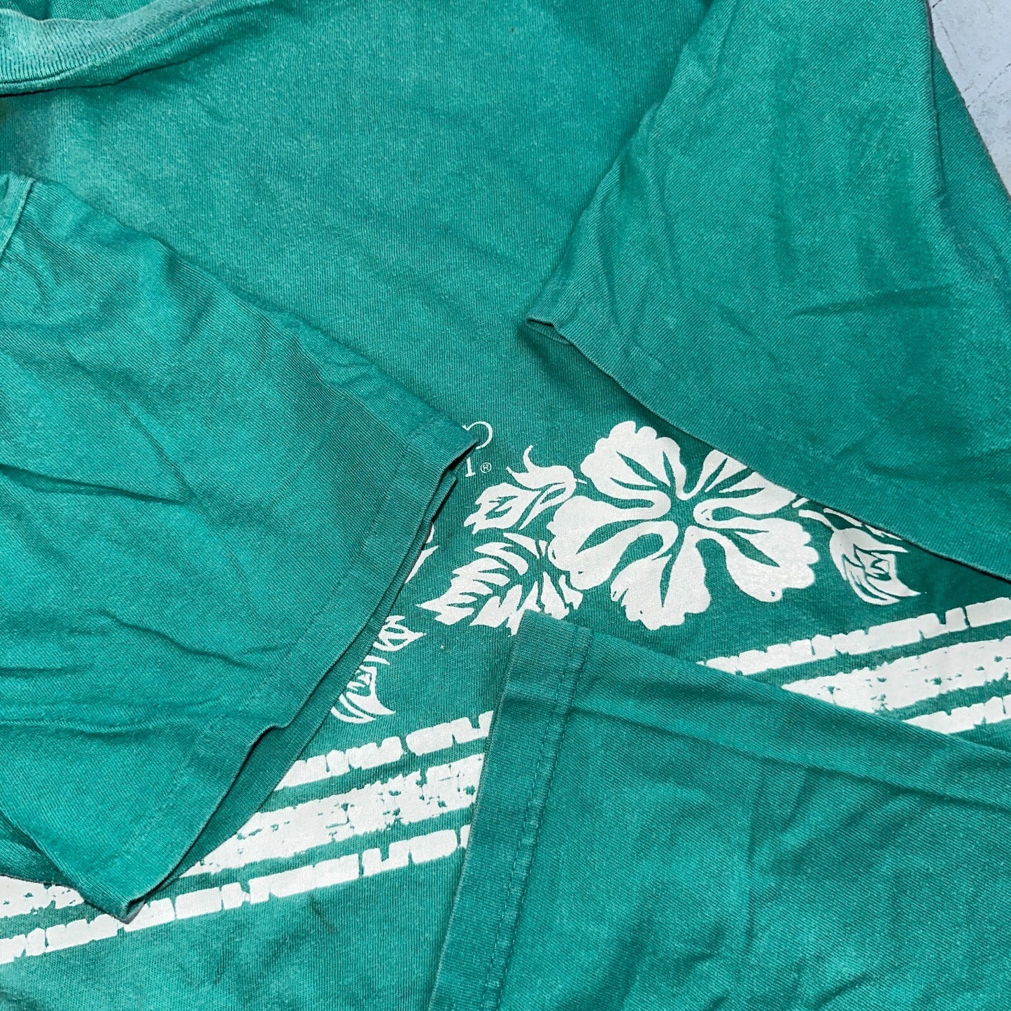 Ocean Pacific Hawaii VTG T Shirt Hawaiian 90s Single Stitch USA Floral XL