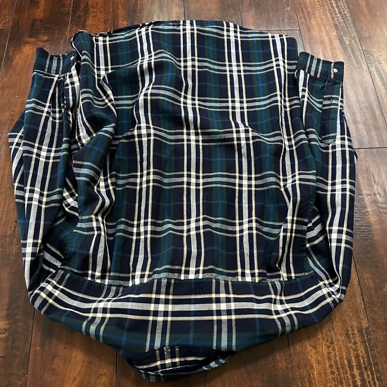 Pendleton Fireside Shirt Sir Pendleton Plaid Wool Flannel Size Large VTG Nice!