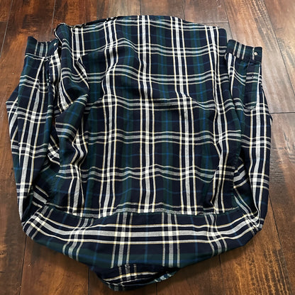 Pendleton Fireside Shirt Sir Pendleton Plaid Wool Flannel Size Large VTG Nice!