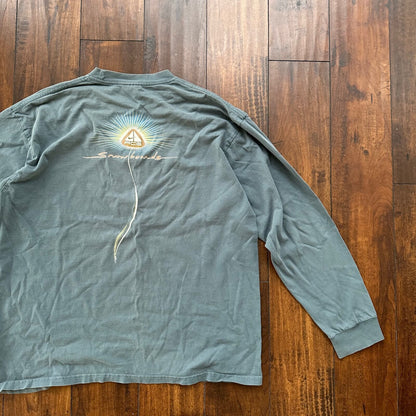 ACG Nike Snowboards Vintage T Shirt 90s Blue White Tag Rare Sports Jordan Used