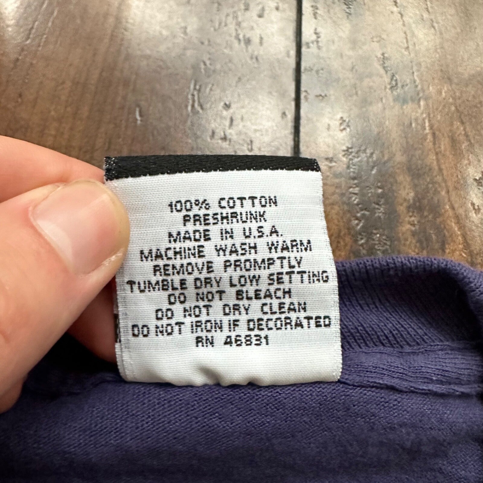 New Orleans Purple Vintage T Shirt 90s Single Stitch Travel USA Cool Basic