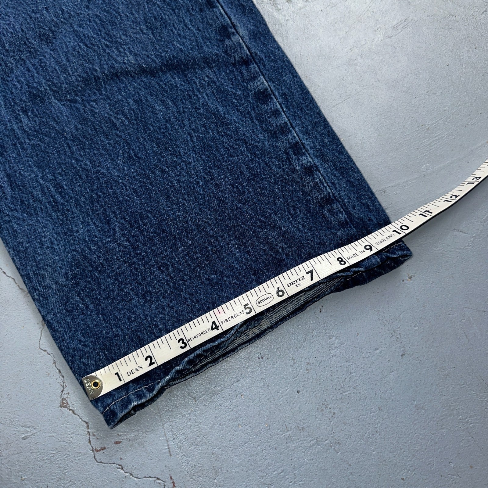 Levis 501 Vintage 90s Y2K XX Straight Leg Jeans Blue Med Wash 42x32 Act 40x29