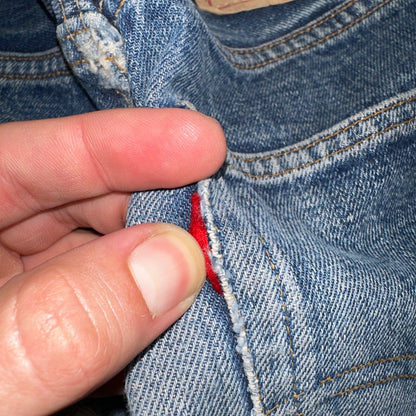 Levis 501 Big E Vintage 60s Redline Selvedge USA XX Boot Cut 517 Jeans Act 27x32