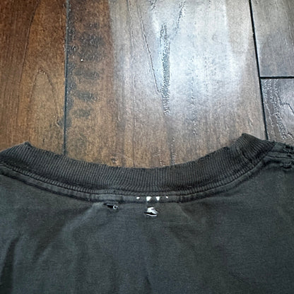 Y2K 2000 VTG T Shirt Classic Cars Driving Old Nascar Antique Black Faded 2XL