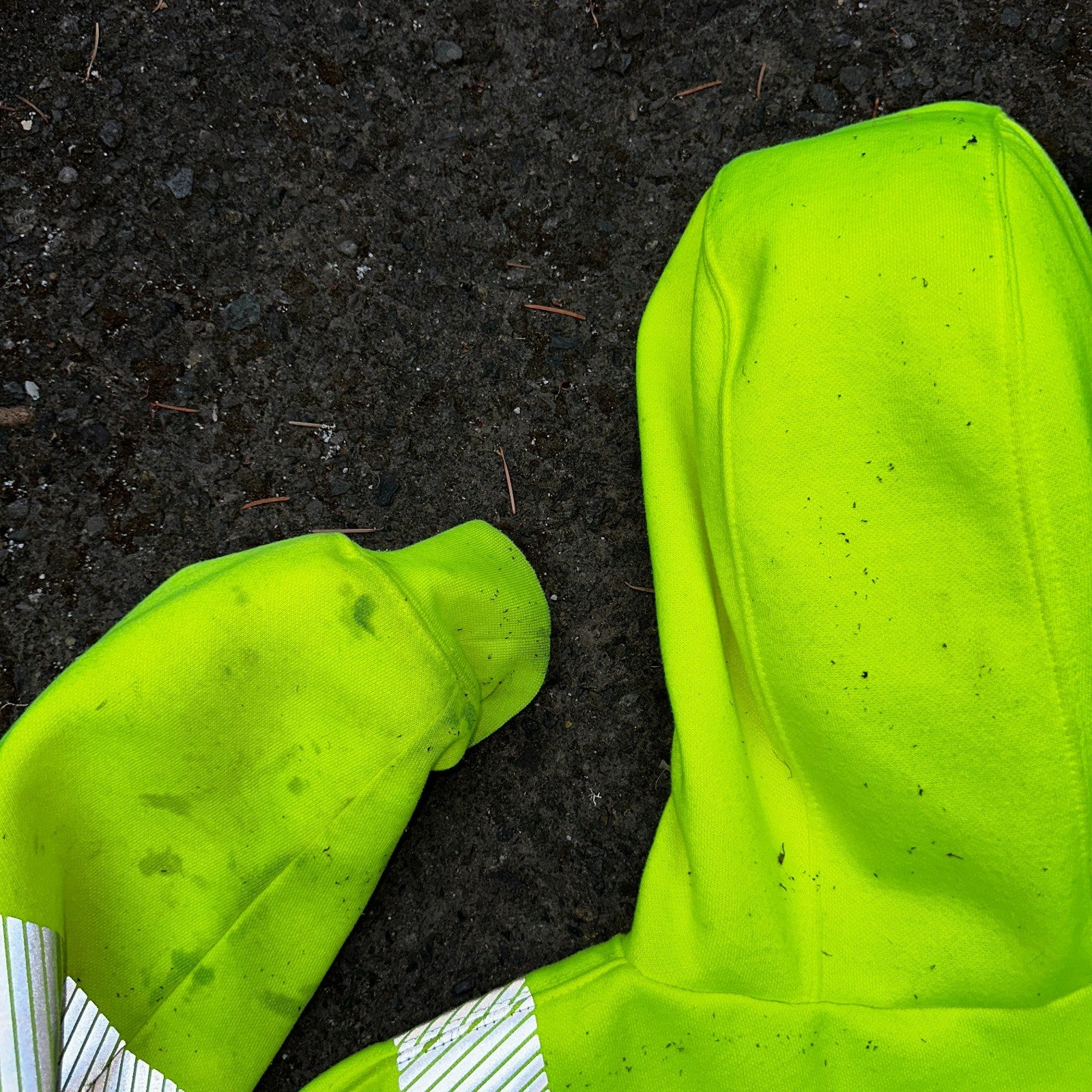 Carhartt Jacket Mens 2XL 100787 High-Visibility Waterproof Highlighter Hoodie