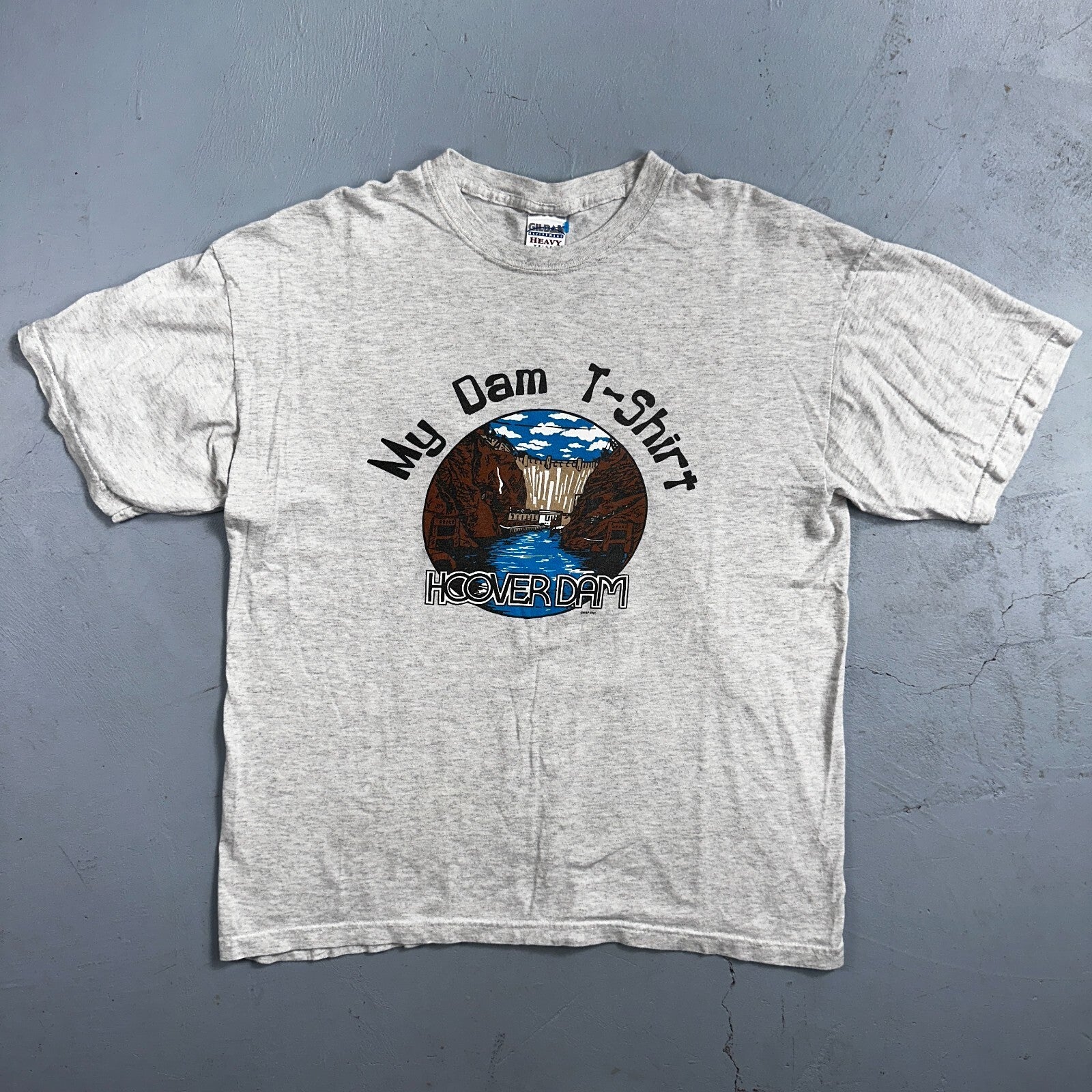 My Dam Tee Funny Hoover Dam VTG T Shirt Colorado Y2K 2000s Humor Joke Laugh