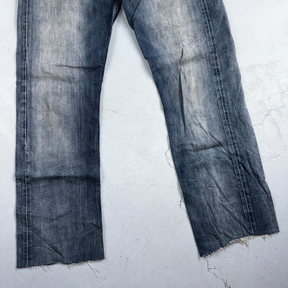 Levis 501 Vintage Y2K XX Straight Leg Jeans Blue Med Wash 33x34 Act 32x31