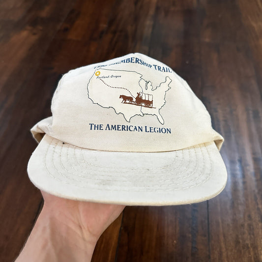 Portland Oregon Trail Vintage Hat Cap Snapback 90s Hunting Basic Simple 1995