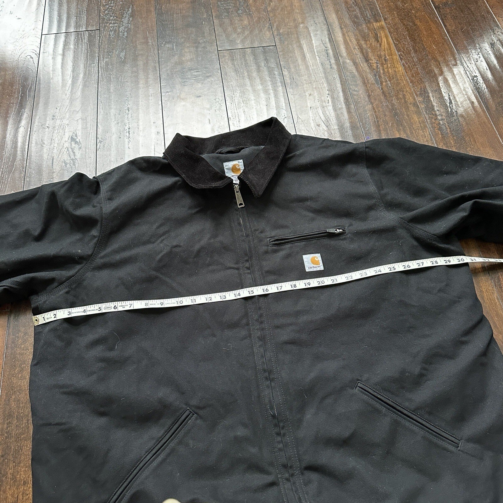 Carhartt Duck Detroit Jacket Men’s Size 3XLT CT103828 Black Hip Hop Rap Work VTG