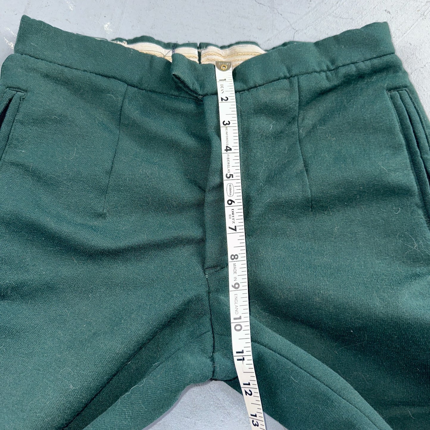 Vintage 1960s Othmar Schneider Sears Roebuck Green Ski Pants Sz S Snow 60s