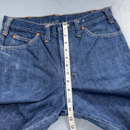 1970s VTG Workwear Denim Jeans Size 30x29 70s Rockabilly 501 High Rise Talon