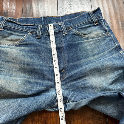 VTG 80s Levis Orange Tab 646 Bell Bottom Flares 33x31 Act 31x30 1980s 501